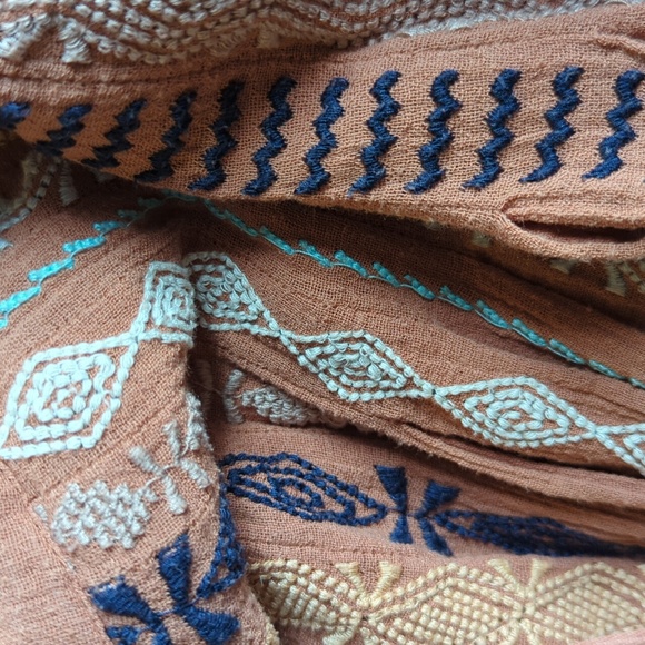 Free People FP One Kantha Embroidered Maxi Skirt - Picture 8 of 12